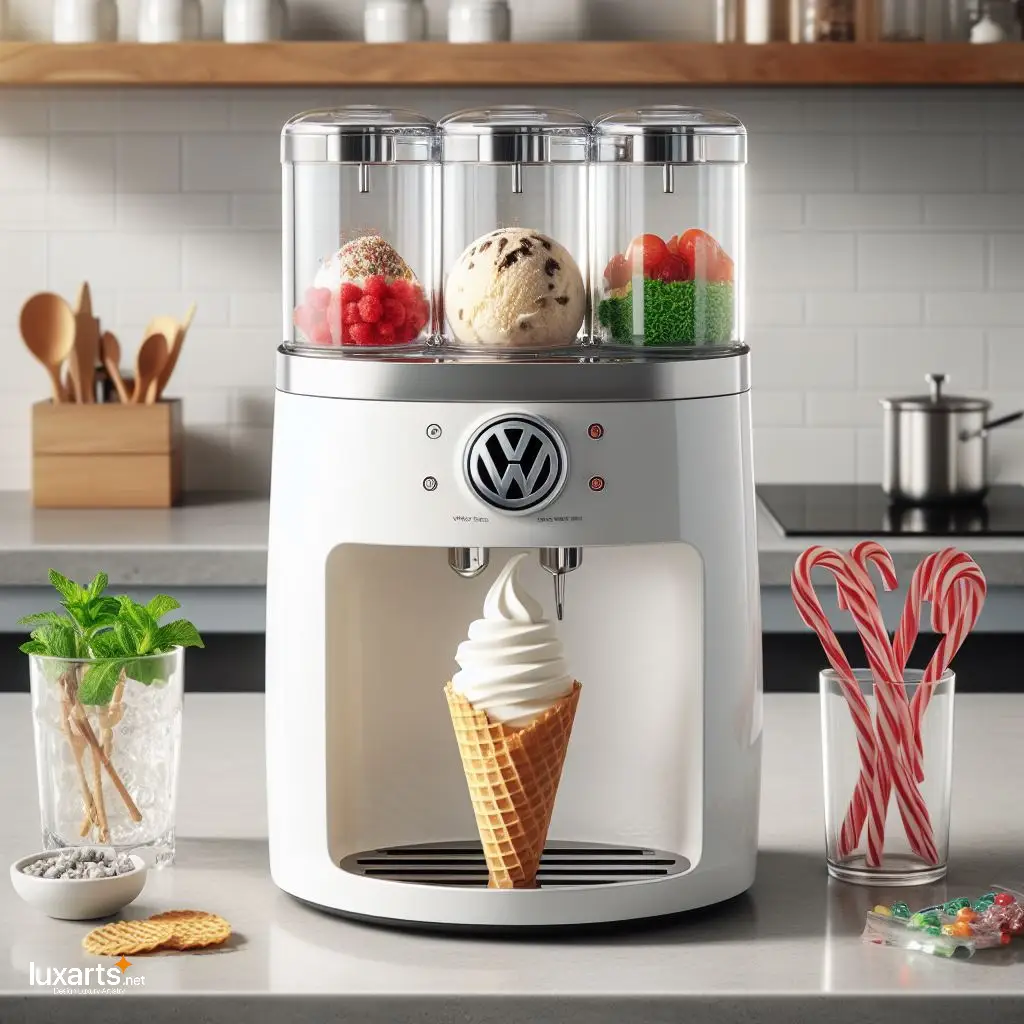 Rev Up Your Dessert Dreams with a Volkswagen-Shaped Ice Cream Maker volkswagen shaped ice cream maker 4