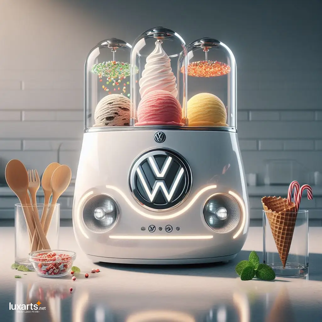 Rev Up Your Dessert Dreams with a Volkswagen-Shaped Ice Cream Maker volkswagen shaped ice cream maker 5