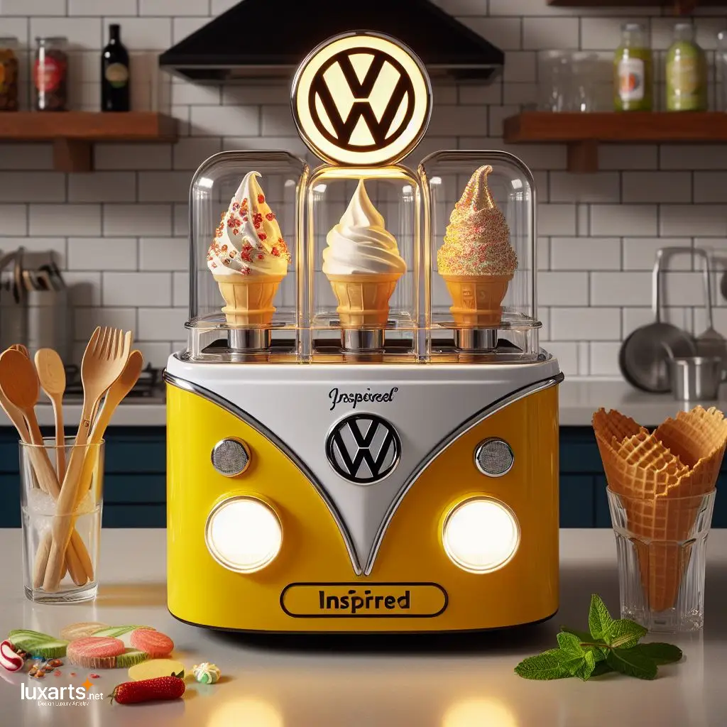 Rev Up Your Dessert Dreams with a Volkswagen-Shaped Ice Cream Maker volkswagen shaped ice cream maker 6