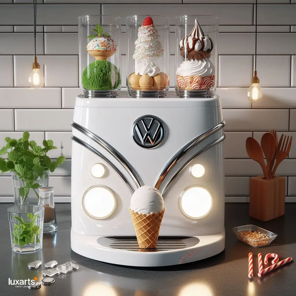 Rev Up Your Dessert Dreams with a Volkswagen-Shaped Ice Cream Maker volkswagen shaped ice cream maker 7