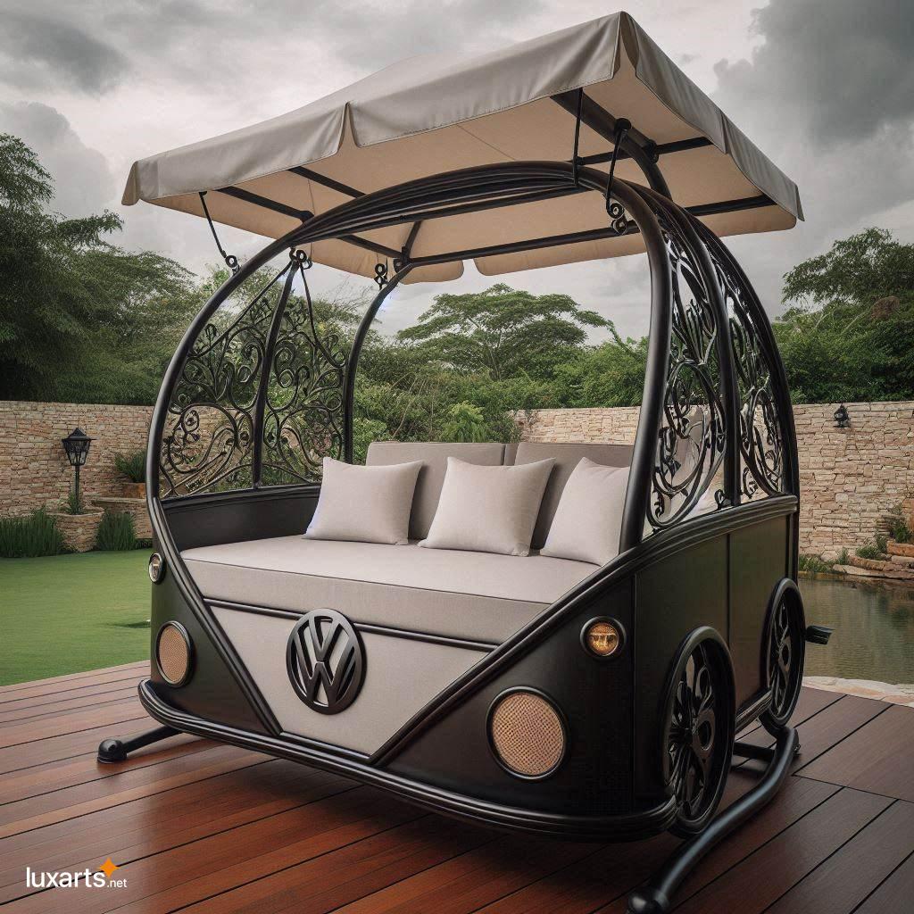 Volkswagen Shaped Swing Bench: Bring the Fun of the Open Road to Your Backyard volkswagen shaped swing bench 14