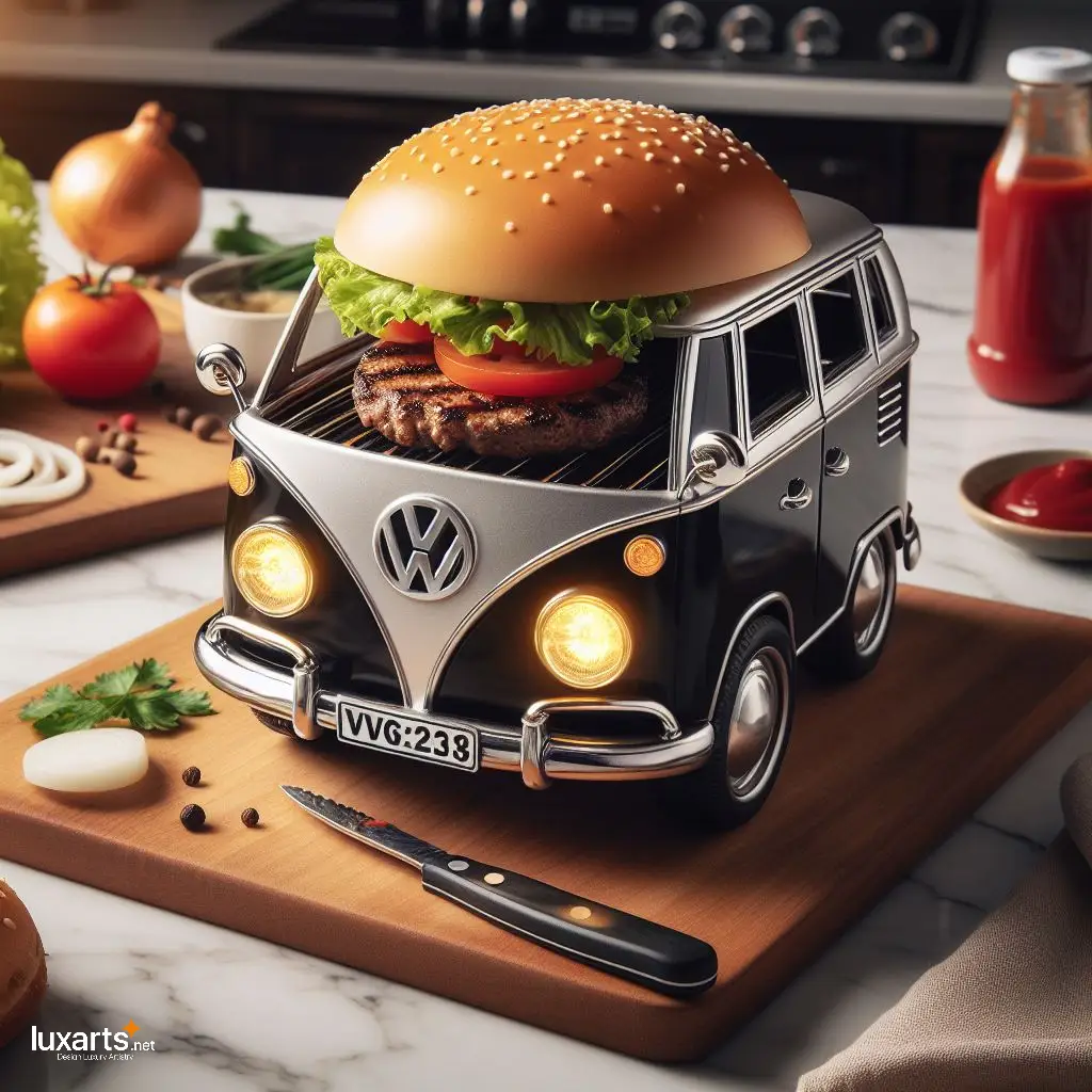 Sleek and Compact: Volkswagen's Portable Grill Fits Your Lifestyle volkswagen small portable grill 1