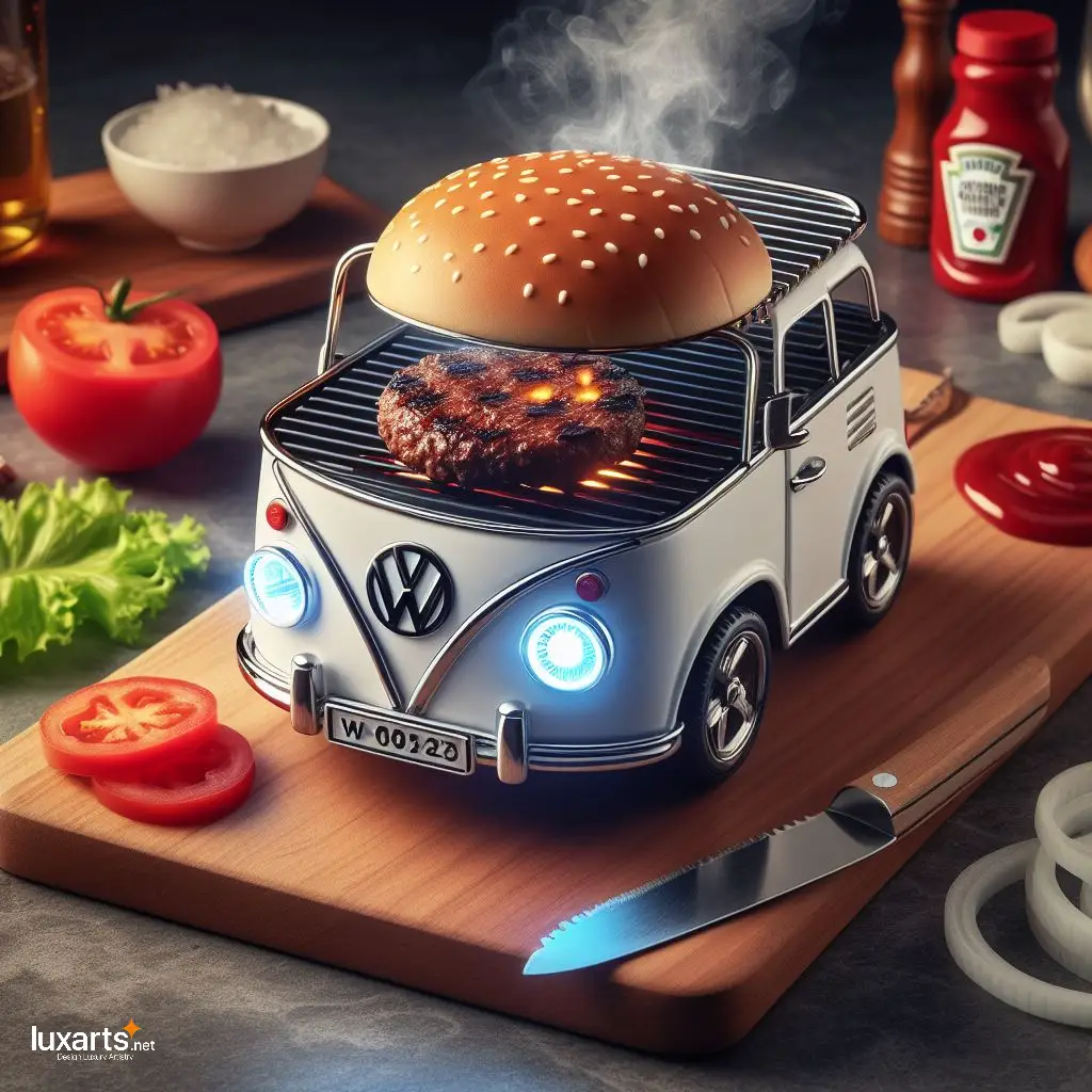 Sleek and Compact: Volkswagen's Portable Grill Fits Your Lifestyle volkswagen small portable grill 10