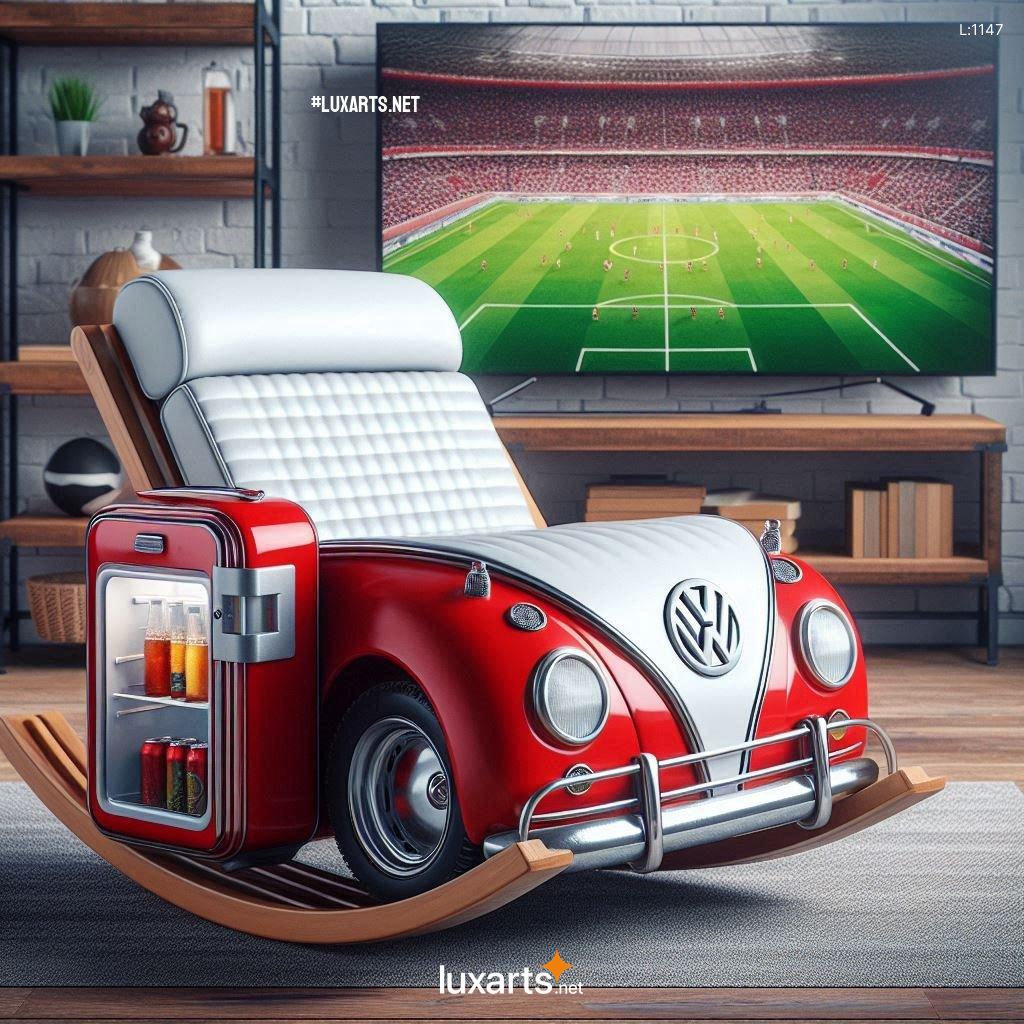 Volkswagen Bus Rocking Chair: Cruise into Comfort with Retro Style vw bus multipurpose rocking chair 10