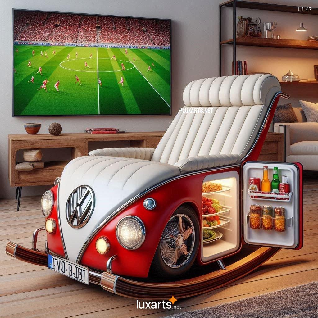 Volkswagen Bus Rocking Chair: Cruise into Comfort with Retro Style vw bus multipurpose rocking chair 7