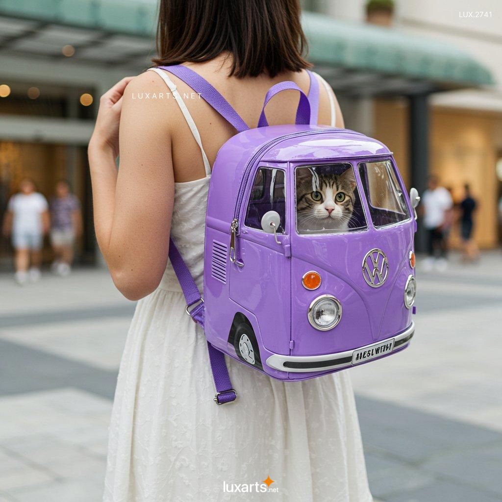 Volkswagen Cat Carrier Backpack: Gift Your Cat the Ultimate Travel Experience 5 Volkswagen Cat Carrier Backpack: Gift Your Cat the Ultimate Travel Experience vw bus shaped pet carrier backpack 1