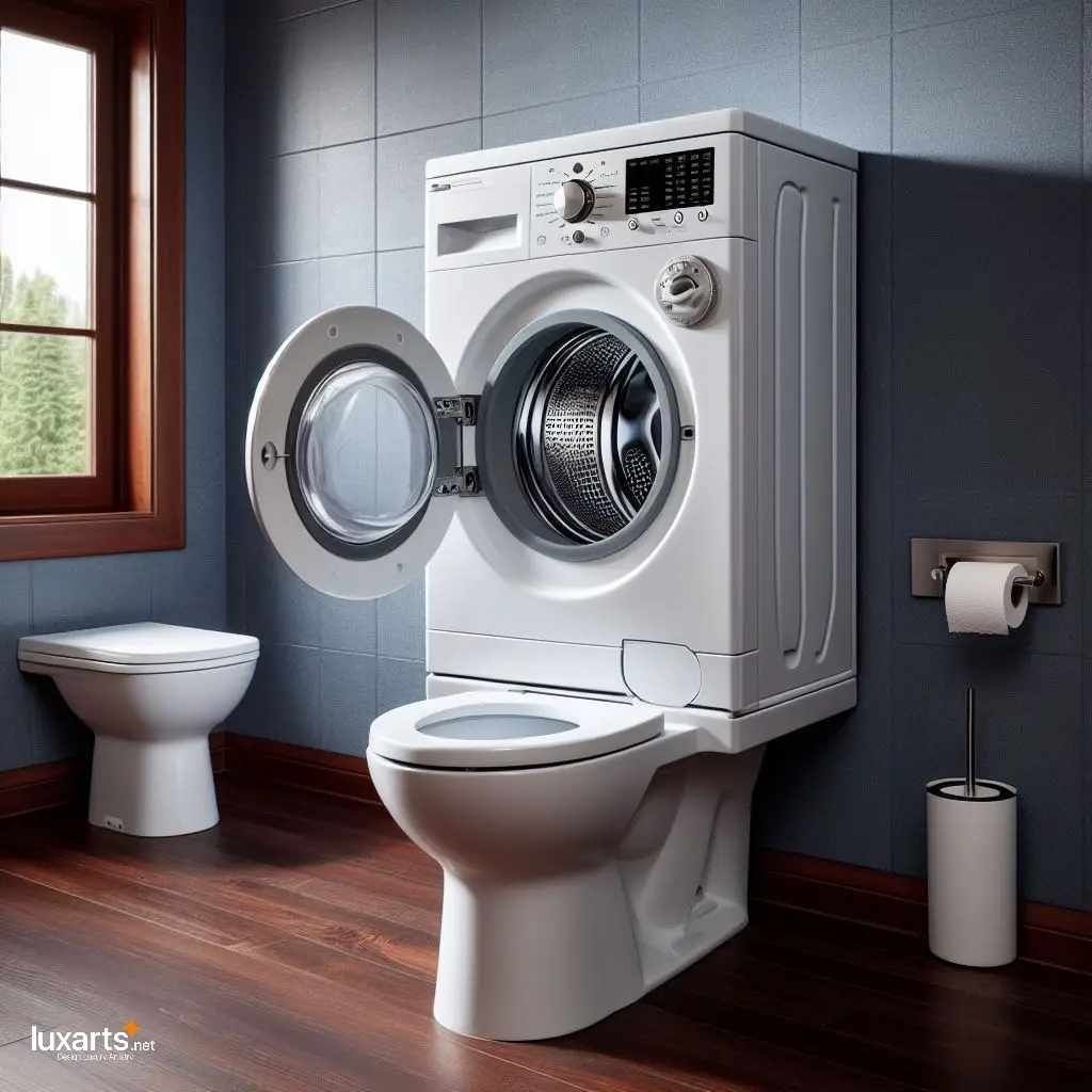 Optimize Your Bathroom Space with a Multifunctional Washing Machine Toilet washing machine toilet 2