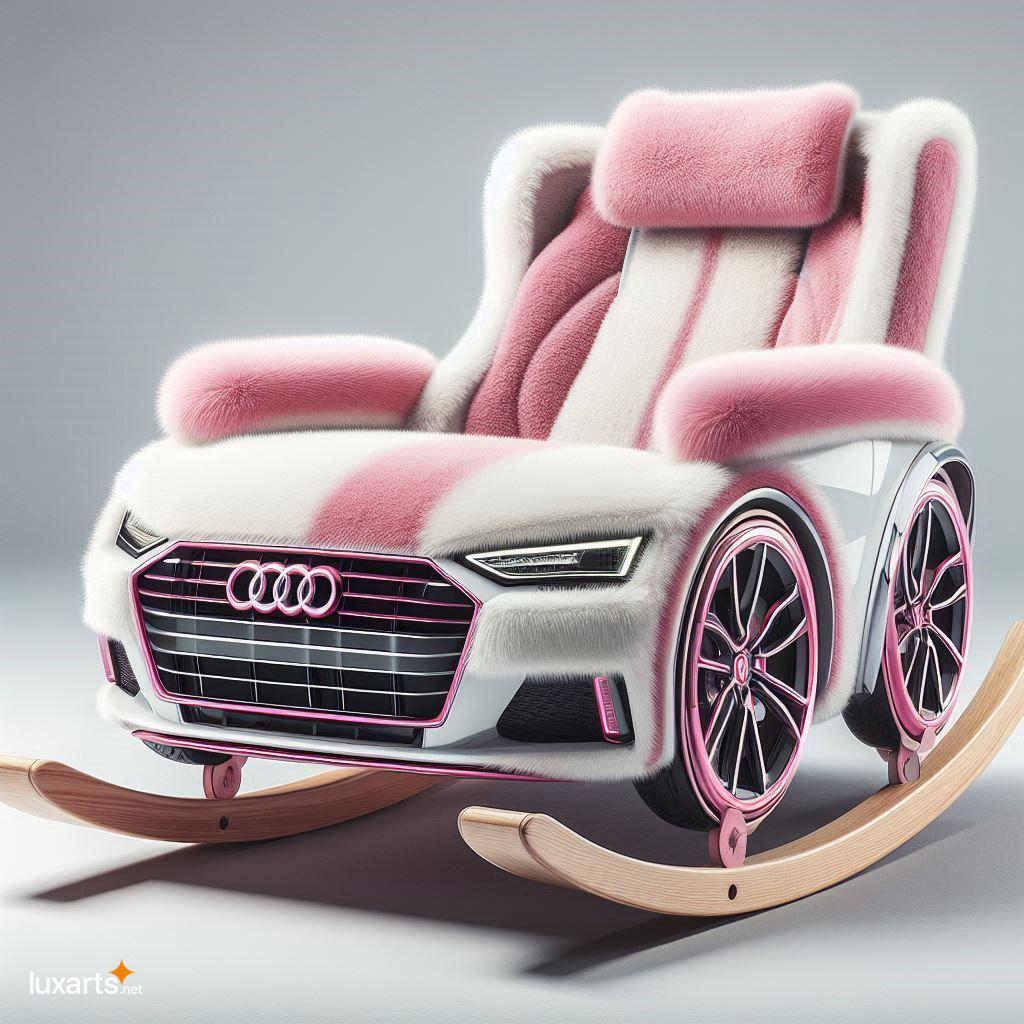 Audi Inspired Rocking Chair: The Perfect Blend of Luxury and Comfort audi fur rocking chair 1