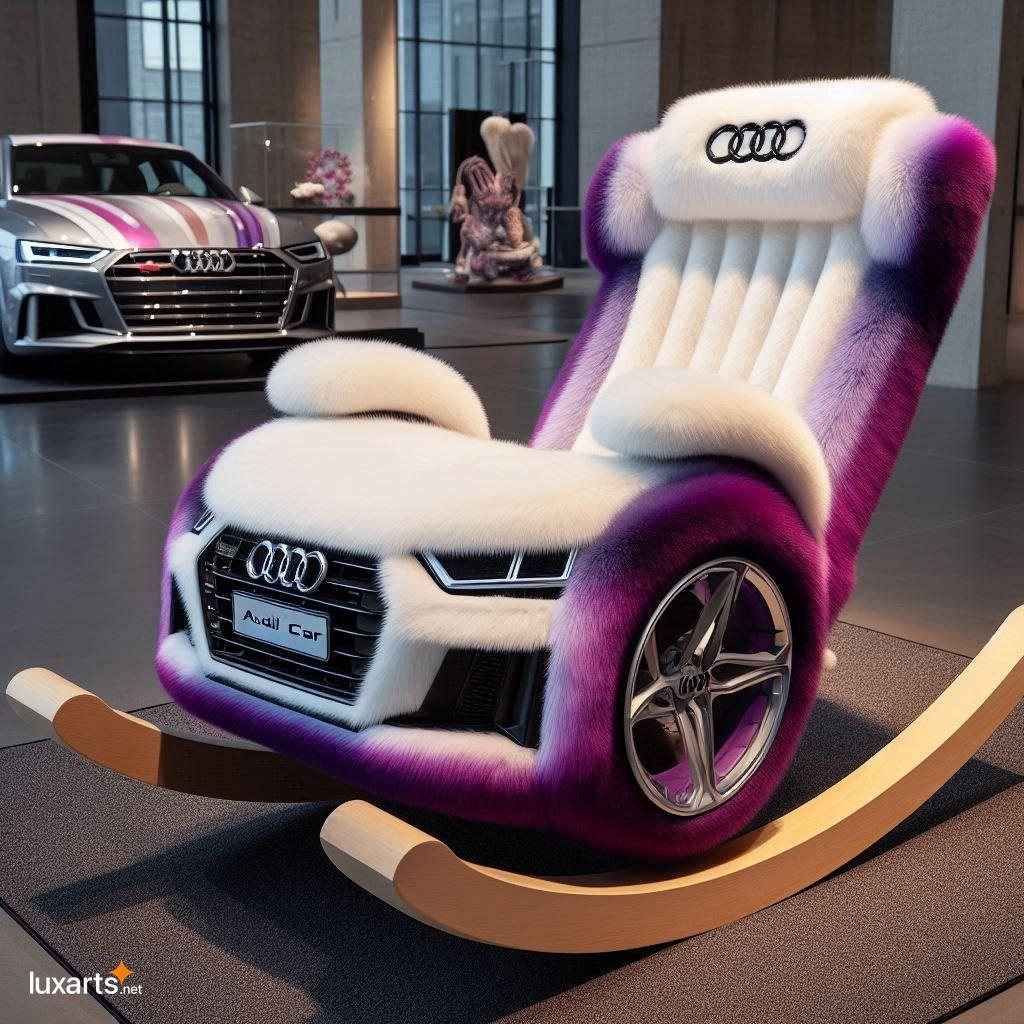 Audi Inspired Rocking Chair: The Perfect Blend of Luxury and Comfort audi fur rocking chair 11