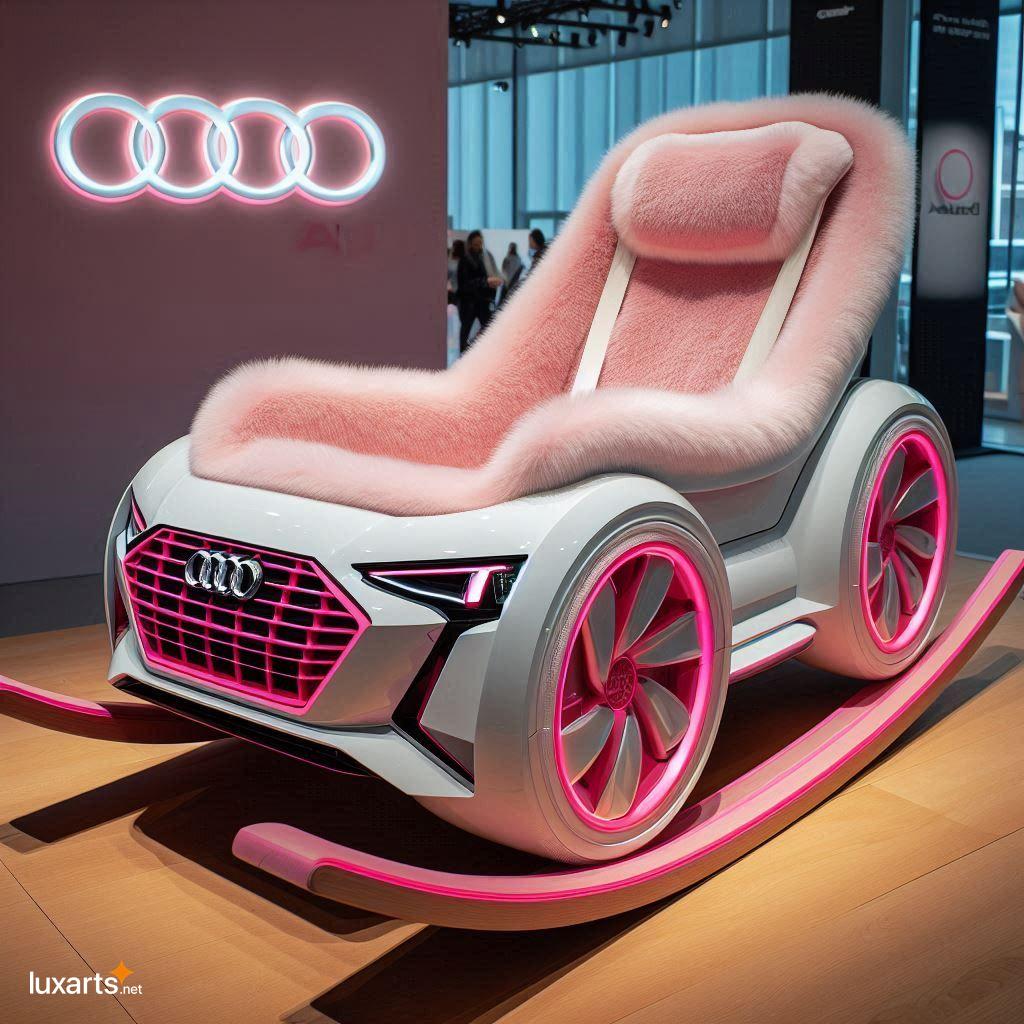 Audi Inspired Rocking Chair: The Perfect Blend of Luxury and Comfort audi fur rocking chair 2