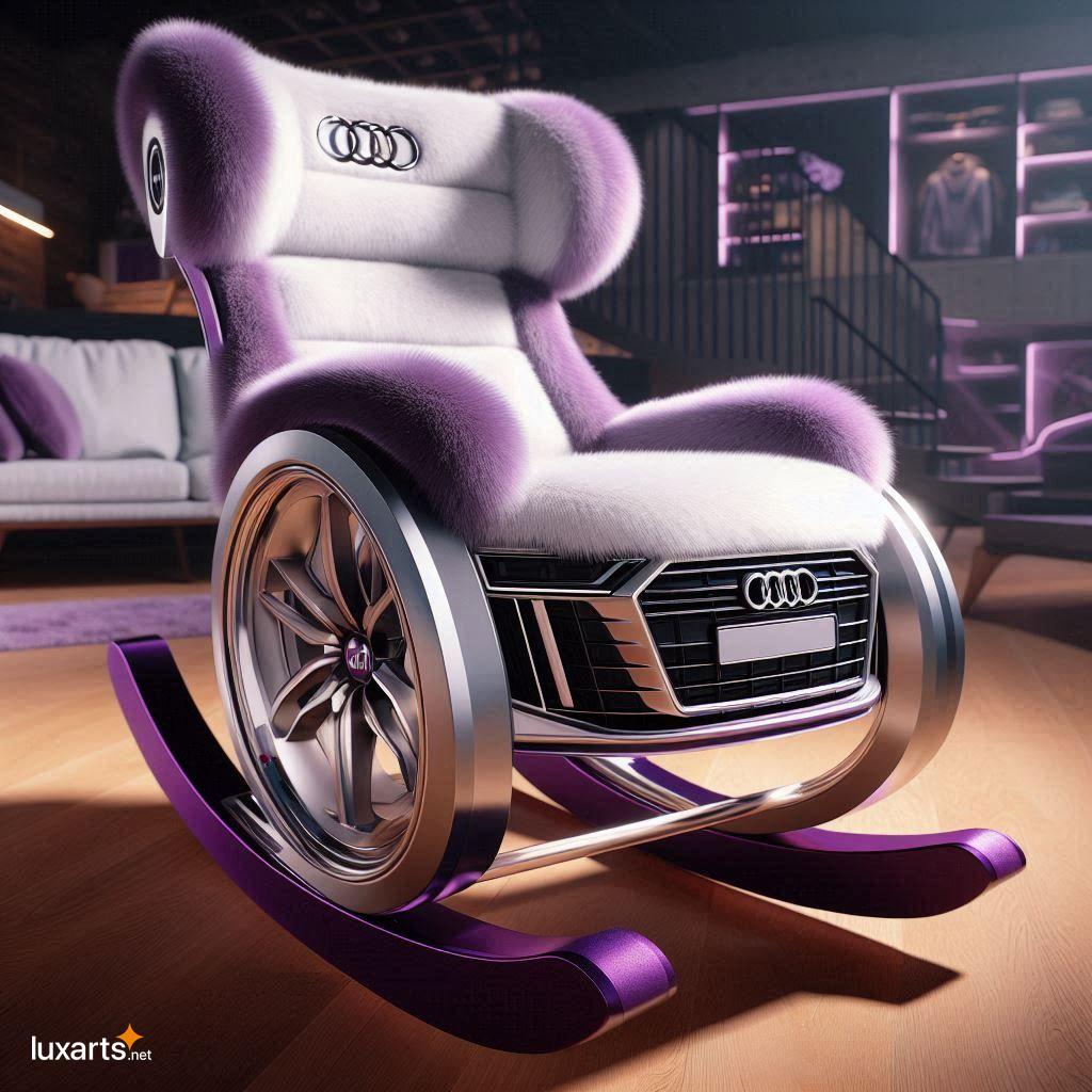 Audi Inspired Rocking Chair: The Perfect Blend of Luxury and Comfort audi fur rocking chair 3