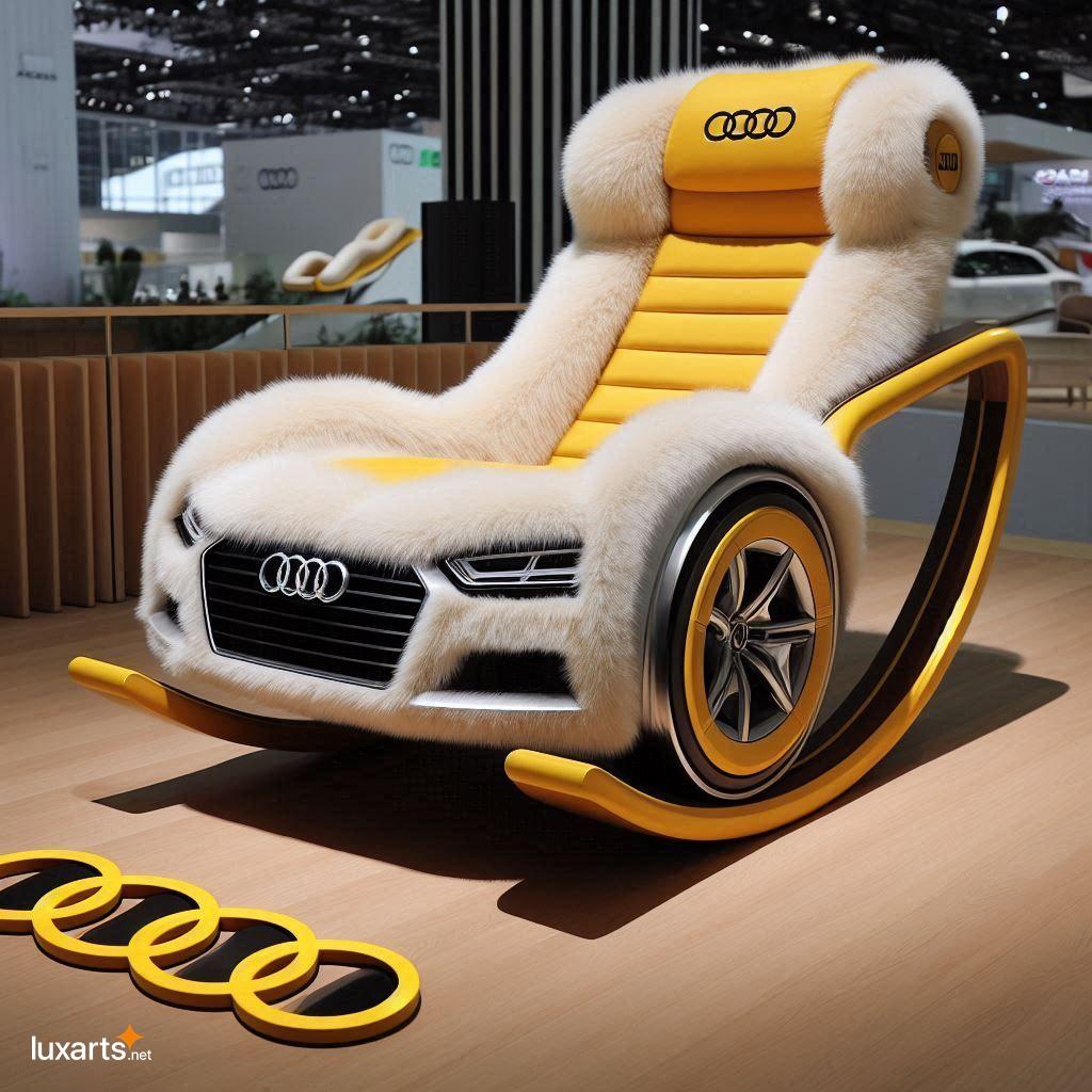 Audi Inspired Rocking Chair: The Perfect Blend of Luxury and Comfort audi fur rocking chair 4