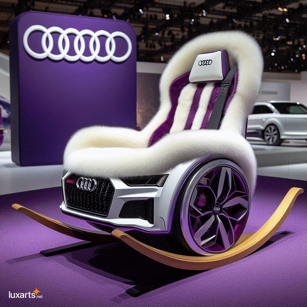 Audi Inspired Rocking Chair: The Perfect Blend of Luxury and Comfort audi fur rocking chair 5