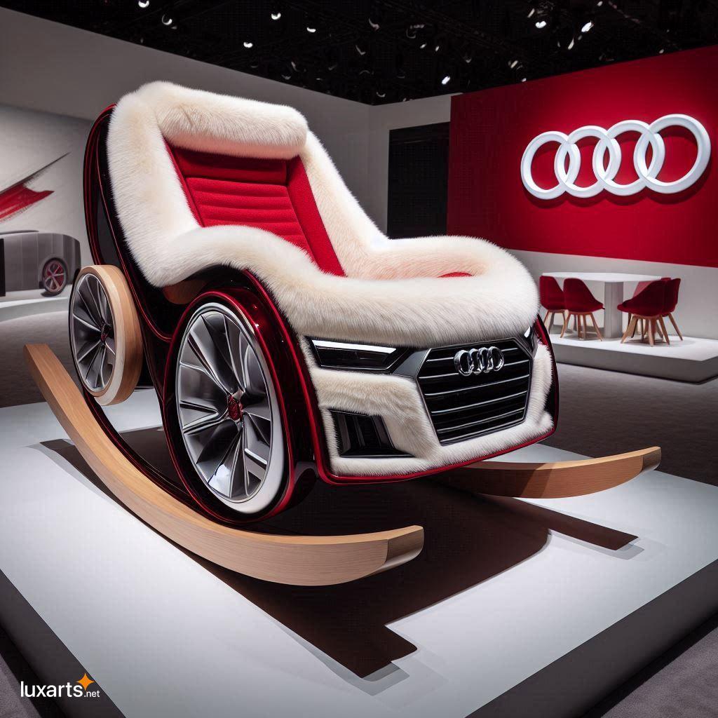 Audi Inspired Rocking Chair: The Perfect Blend of Luxury and Comfort audi fur rocking chair 6