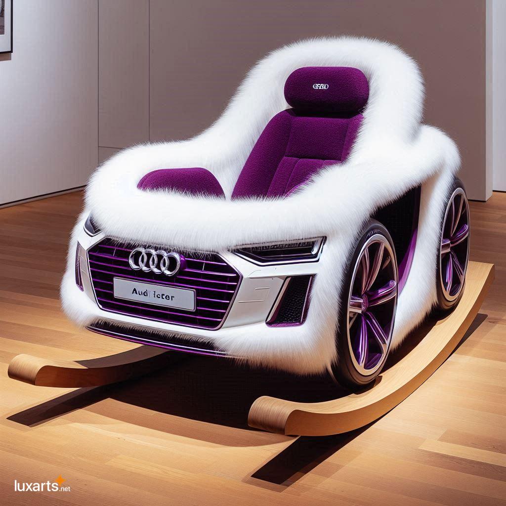 Audi Inspired Rocking Chair: The Perfect Blend of Luxury and Comfort audi fur rocking chair 8