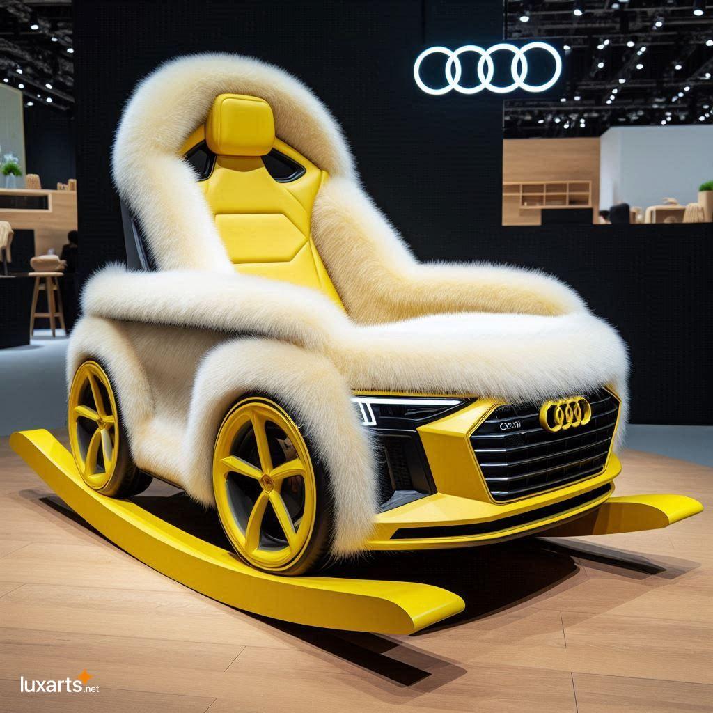 Audi Inspired Rocking Chair: The Perfect Blend of Luxury and Comfort audi fur rocking chair 9