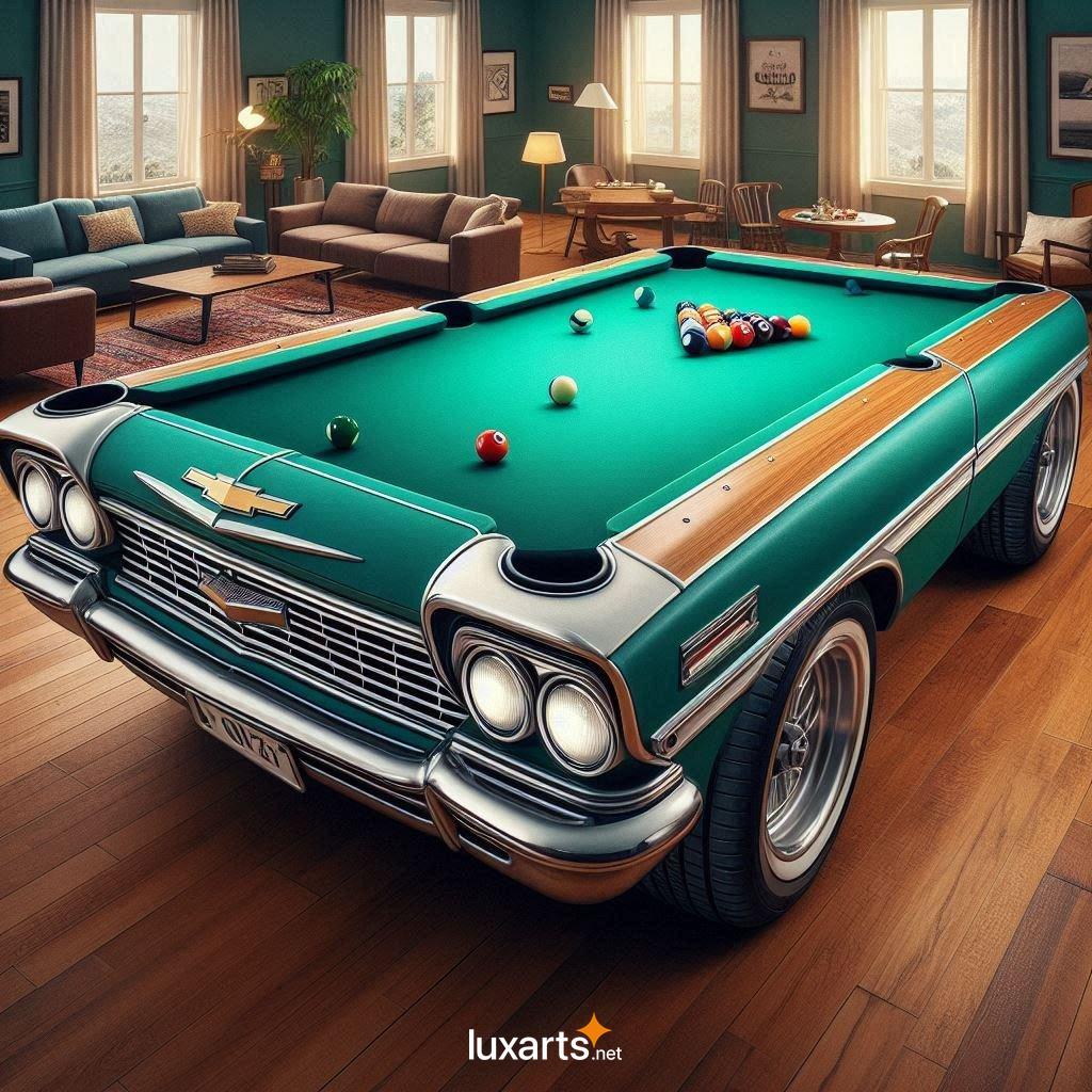 Unleash Your Inner Gearhead and Elevate Your Game Room with Classic Car Inspired Pool Tables classic car inspired pool tables 12
