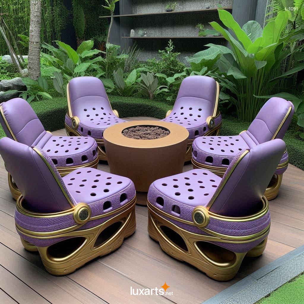 Embrace the Fun: Crocs-Shaped Patio Sets for a Delightful Outdoor Experience crocs shaped patio sets 10