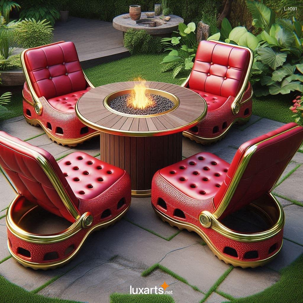 Embrace the Fun: Crocs-Shaped Patio Sets for a Delightful Outdoor Experience crocs shaped patio sets 2