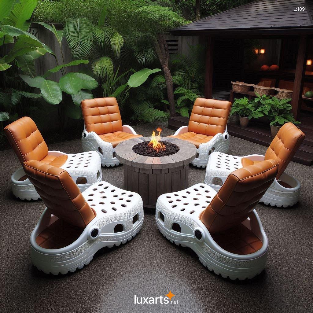 Embrace the Fun: Crocs-Shaped Patio Sets for a Delightful Outdoor Experience crocs shaped patio sets 3