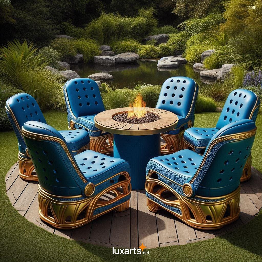 Embrace the Fun: Crocs-Shaped Patio Sets for a Delightful Outdoor Experience crocs shaped patio sets 7
