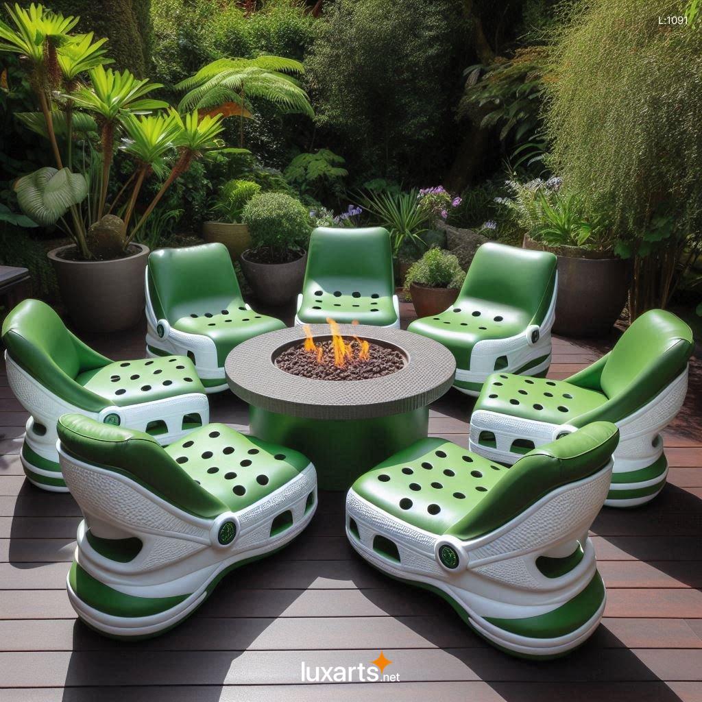 Embrace the Fun: Crocs-Shaped Patio Sets for a Delightful Outdoor Experience crocs shaped patio sets 9