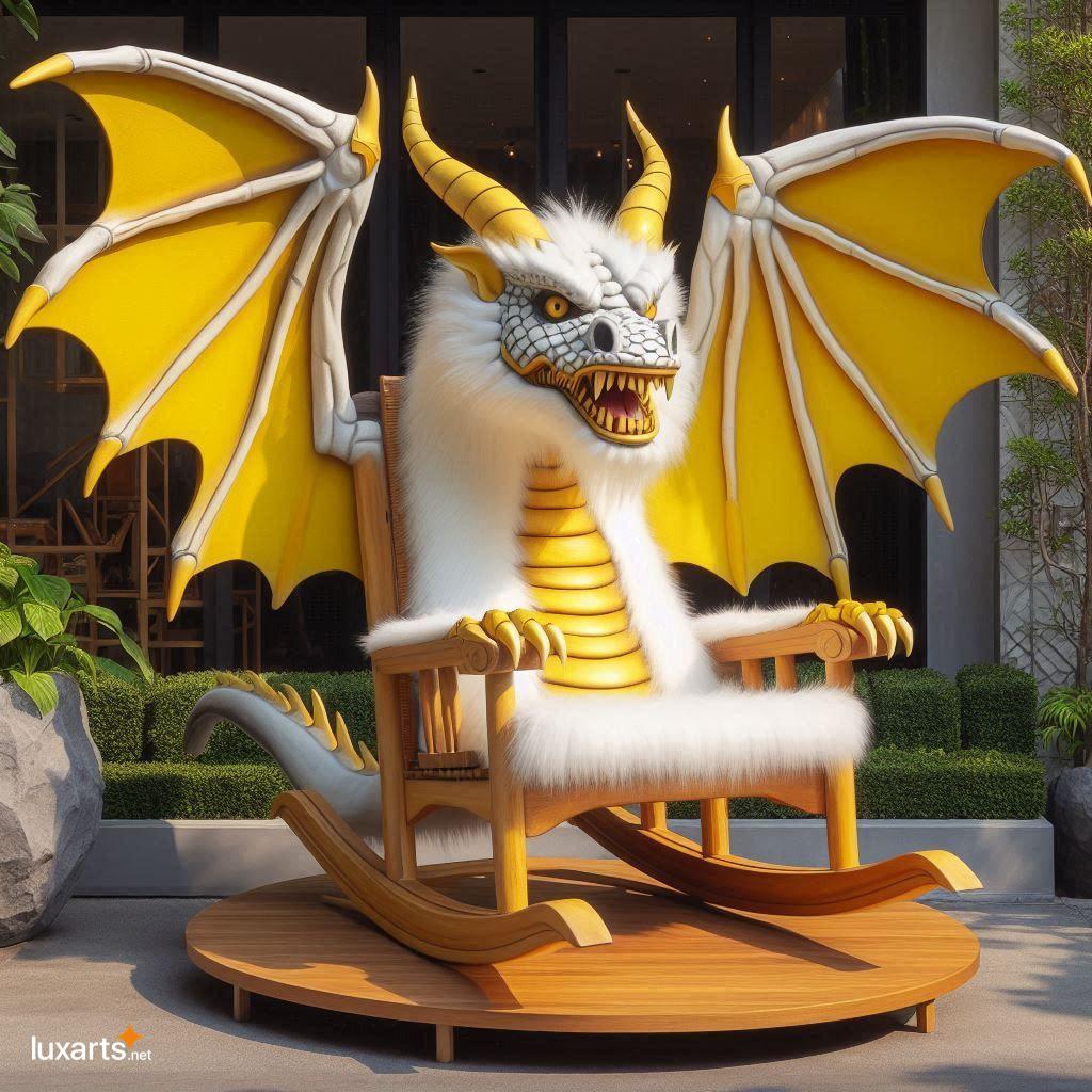 Unleash the Magic: Dragon Shaped Rocking Chair for Whimsical Living Spaces dragon shaped rocking chair 1