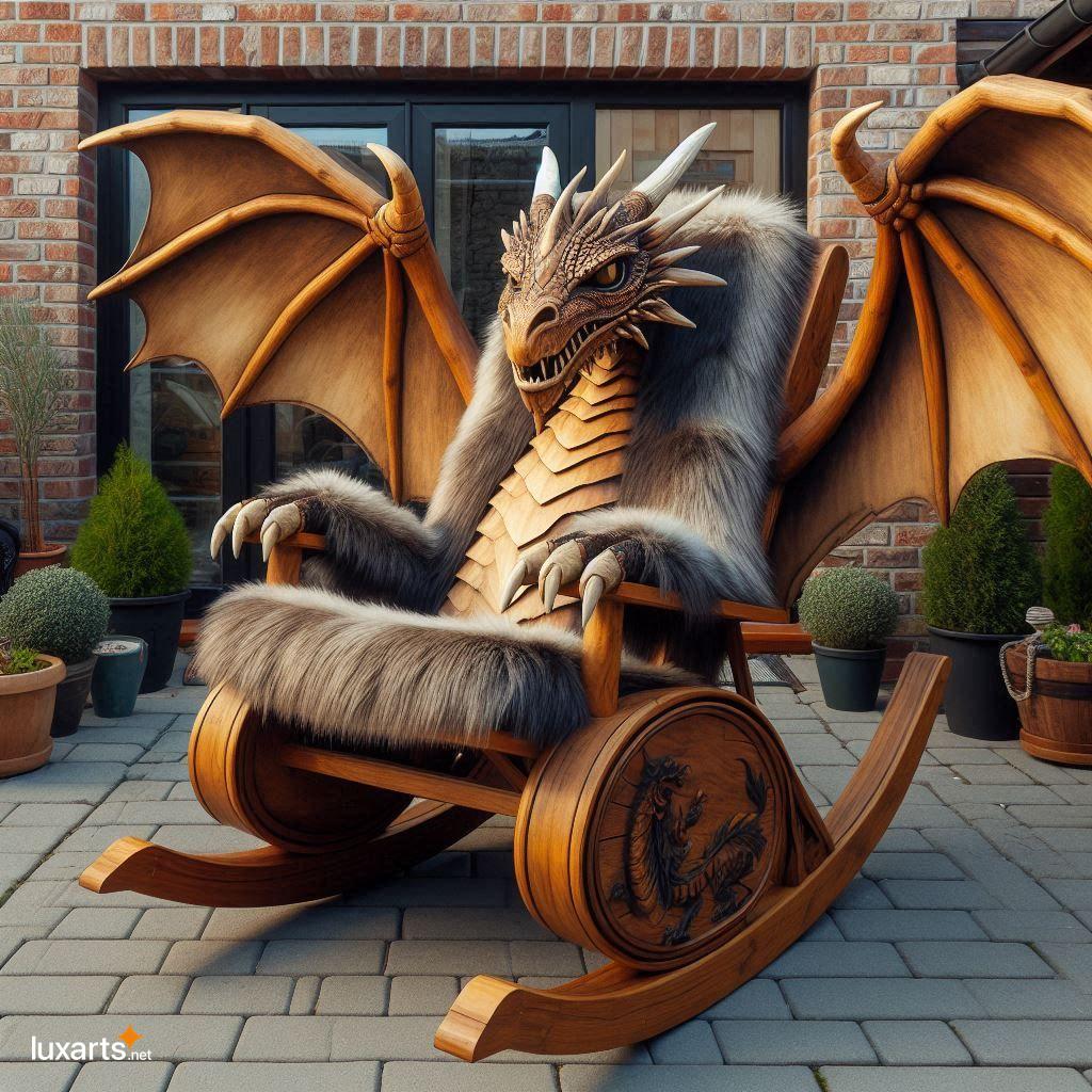 Unleash the Magic: Dragon Shaped Rocking Chair for Whimsical Living Spaces dragon shaped rocking chair 13