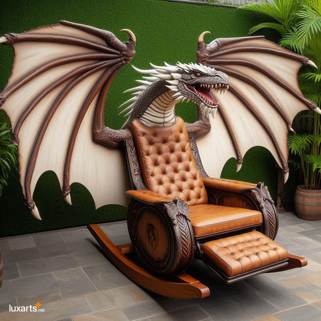 Unleash the Magic: Dragon Shaped Rocking Chair for Whimsical Living Spaces dragon shaped rocking chair 2