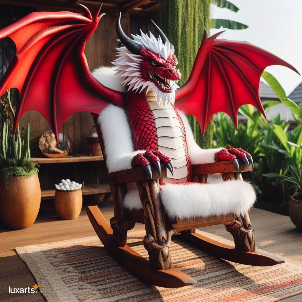 Unleash the Magic: Dragon Shaped Rocking Chair for Whimsical Living Spaces dragon shaped rocking chair 4
