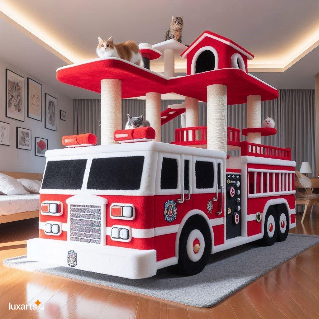 Ignite Your Cat's Curiosity with an Innovative Fire Truck Cat Tree fire truck cat tree 10
