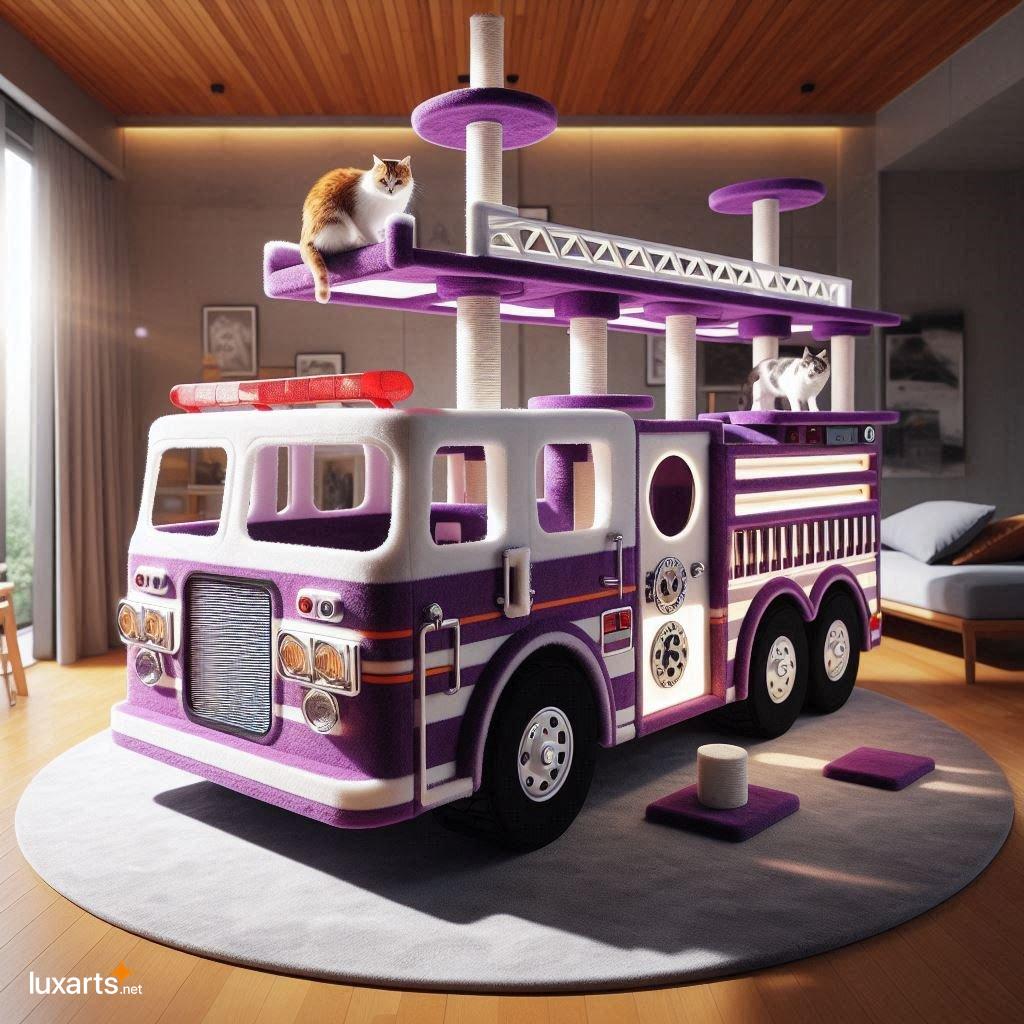 Ignite Your Cat's Curiosity with an Innovative Fire Truck Cat Tree fire truck cat tree 12