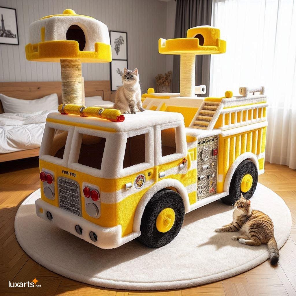 Ignite Your Cat's Curiosity with an Innovative Fire Truck Cat Tree fire truck cat tree 13