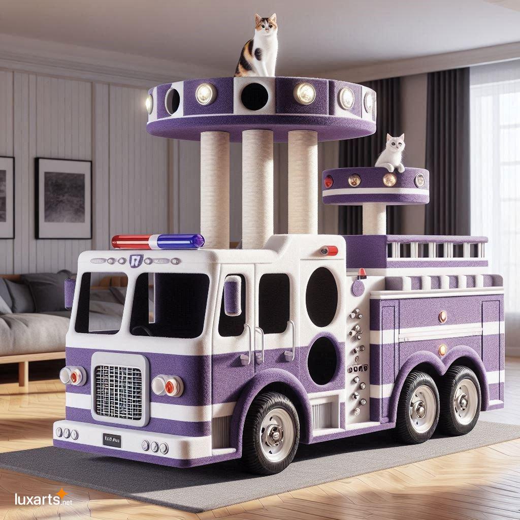 Ignite Your Cat's Curiosity with an Innovative Fire Truck Cat Tree fire truck cat tree 4