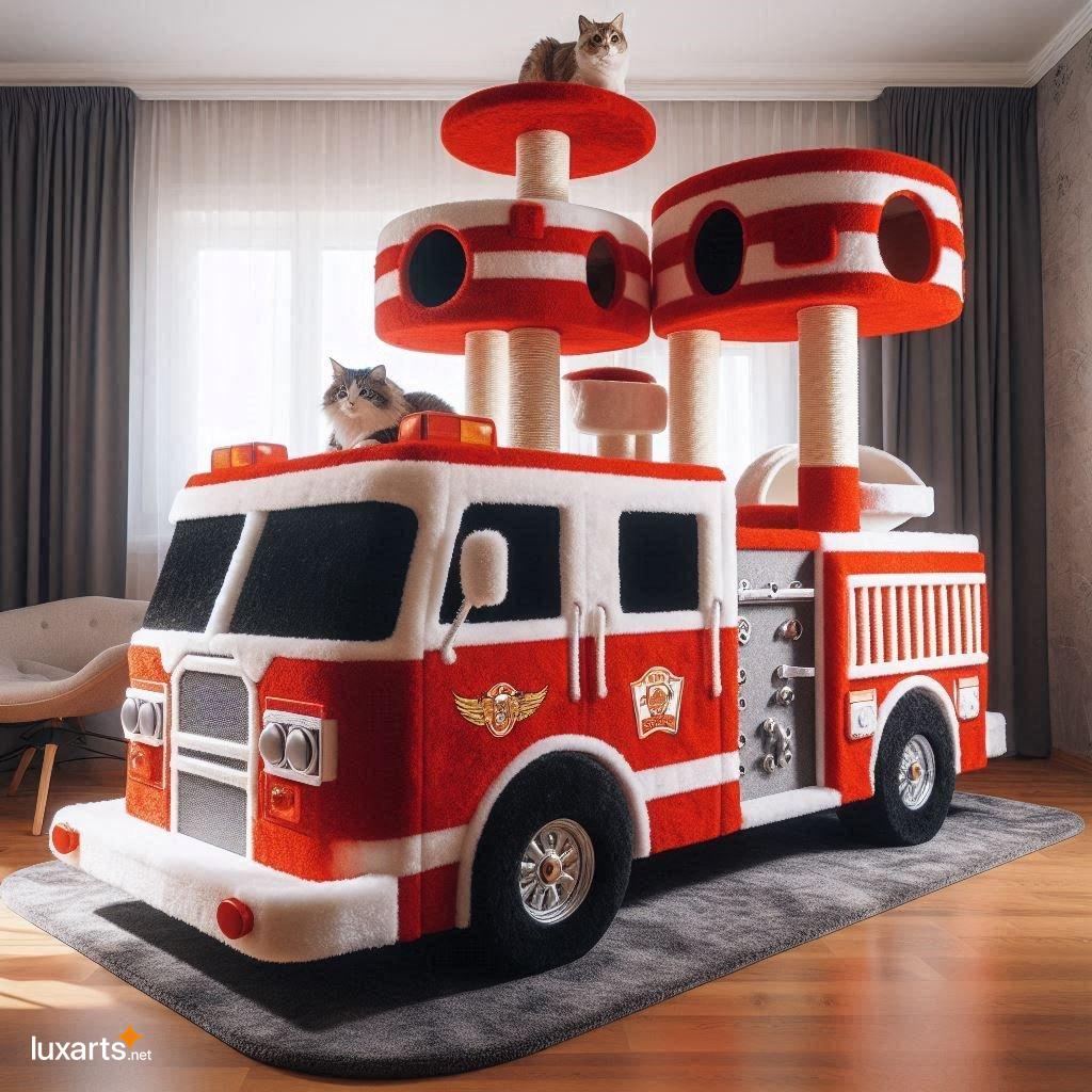 Ignite Your Cat's Curiosity with an Innovative Fire Truck Cat Tree fire truck cat tree 5