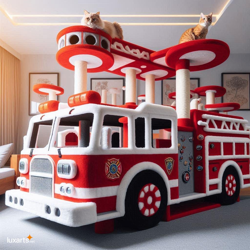 Ignite Your Cat's Curiosity with an Innovative Fire Truck Cat Tree fire truck cat tree 8