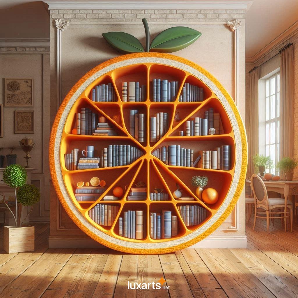 Unleash Your Inner Foodie and Organize Your Books with Fruit-Inspired Bookcases fruit inspired bookcases 1