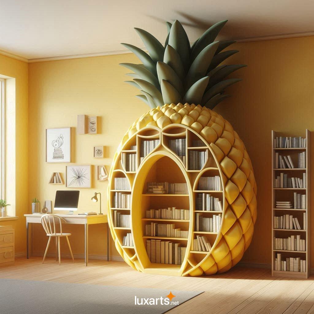 Unleash Your Inner Foodie and Organize Your Books with Fruit-Inspired Bookcases fruit inspired bookcases 2