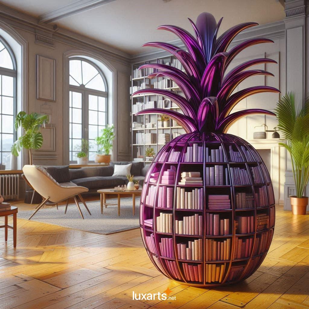 Unleash Your Inner Foodie and Organize Your Books with Fruit-Inspired Bookcases fruit inspired bookcases 7