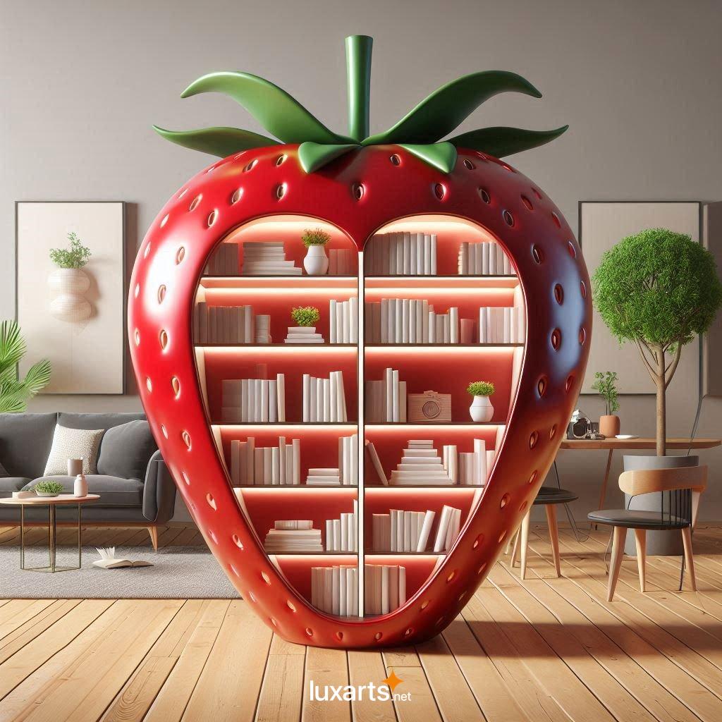 Unleash Your Inner Foodie and Organize Your Books with Fruit-Inspired Bookcases fruit inspired bookcases 8