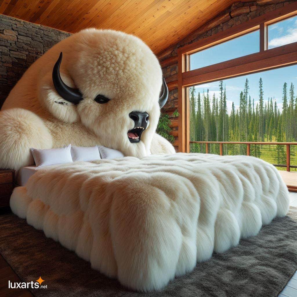 Giant Bison Shaped Bed: Unleash Your Inner Wild with This Unique Bed Design giant bison shaped bed 11