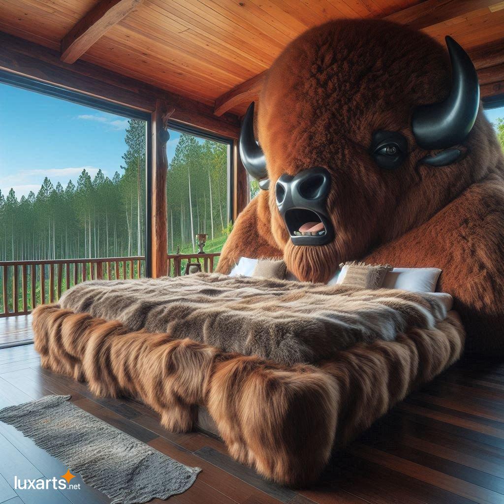 Giant Bison Shaped Bed: Unleash Your Inner Wild with This Unique Bed Design giant bison shaped bed 4