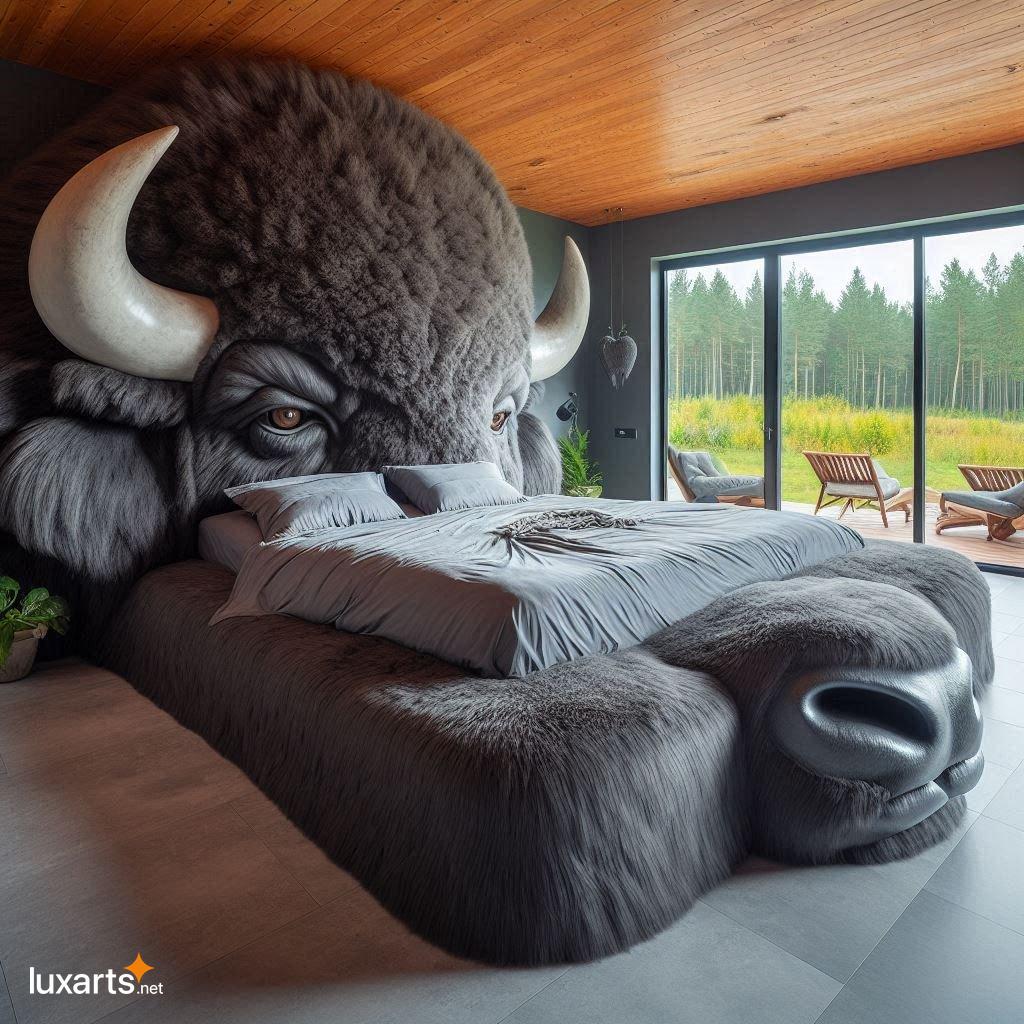 Giant Bison Shaped Bed: Unleash Your Inner Wild with This Unique Bed Design giant bison shaped bed 5