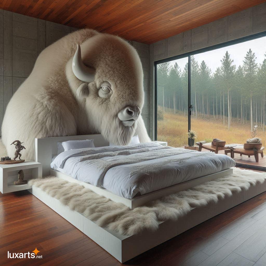 Giant Bison Shaped Bed: Unleash Your Inner Wild with This Unique Bed Design giant bison shaped bed 7