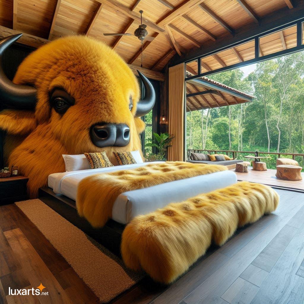 Giant Bison Shaped Bed: Unleash Your Inner Wild with This Unique Bed Design giant bison shaped bed 9