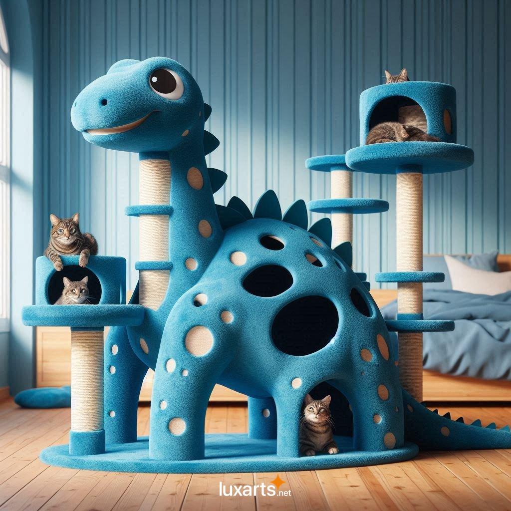 Giant Dinosaur Cat Towers: Unleash Your Feline's Inner Jurassic Explorer giant dinosaur cat tower 8