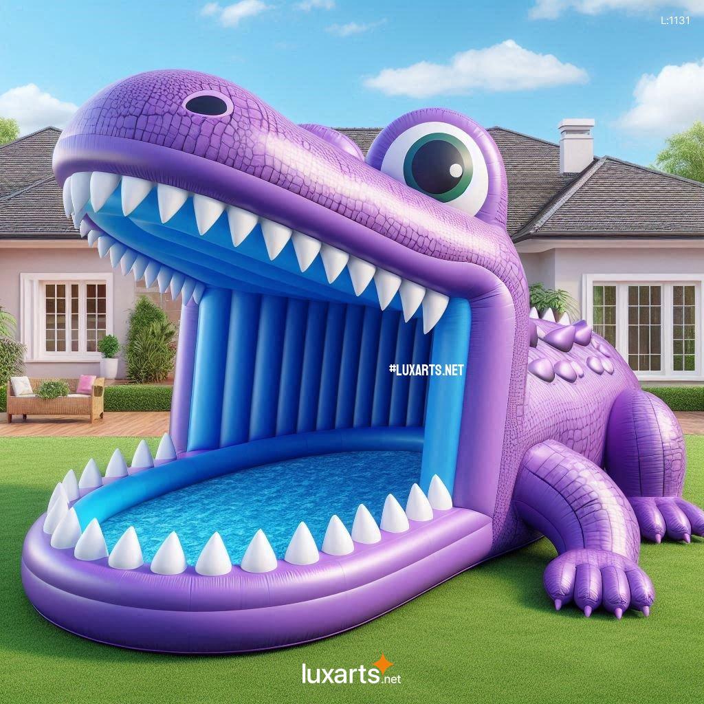Giant Inflatable Crocodile Pool: The Perfect Summer Fun for Kids and Adults giant inflatable crocodile pool 2