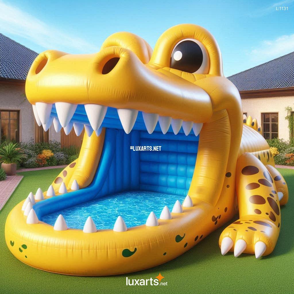 Giant Inflatable Crocodile Pool: The Perfect Summer Fun for Kids and Adults giant inflatable crocodile pool 3