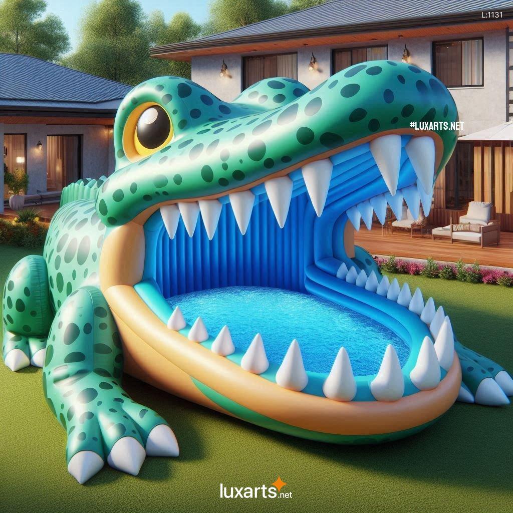 Giant Inflatable Crocodile Pool: The Perfect Summer Fun for Kids and Adults giant inflatable crocodile pool 4