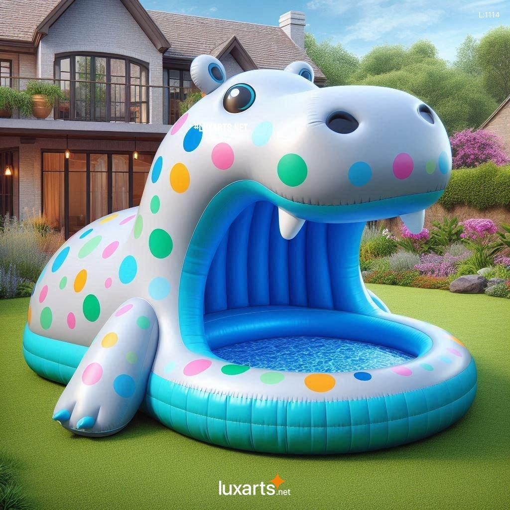 Transform Your Pool into a Hippo Wonderland with Giant Inflatable Hippo Pools giant inflatable hippo pool 10